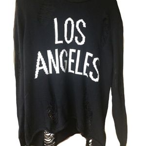 Ripped Los Angeles Sweater